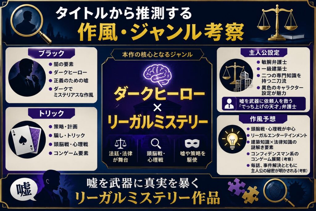 タイトルから推測する作風・ジャンル考察
