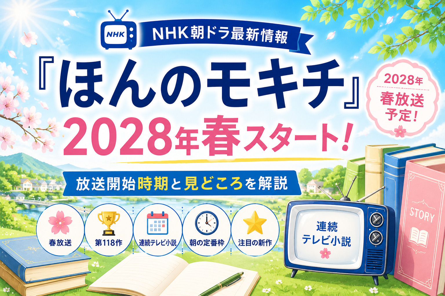 ほんのモキチ2028朝ドラ