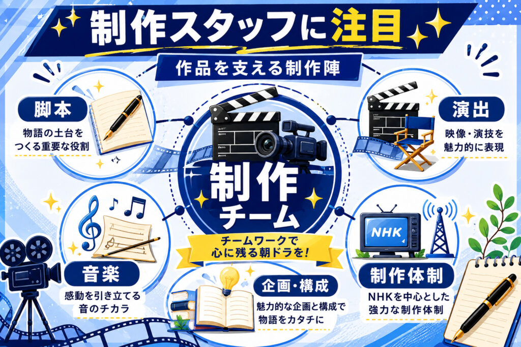 朝ドラほんのモキチ制作スタッフ