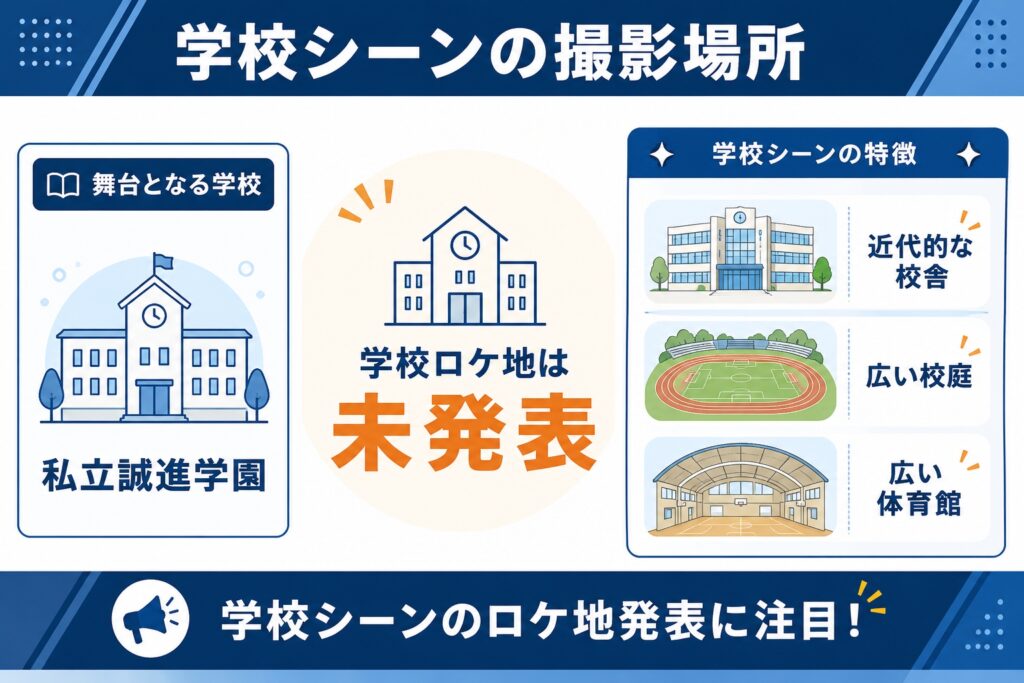学校シーンの撮影場所