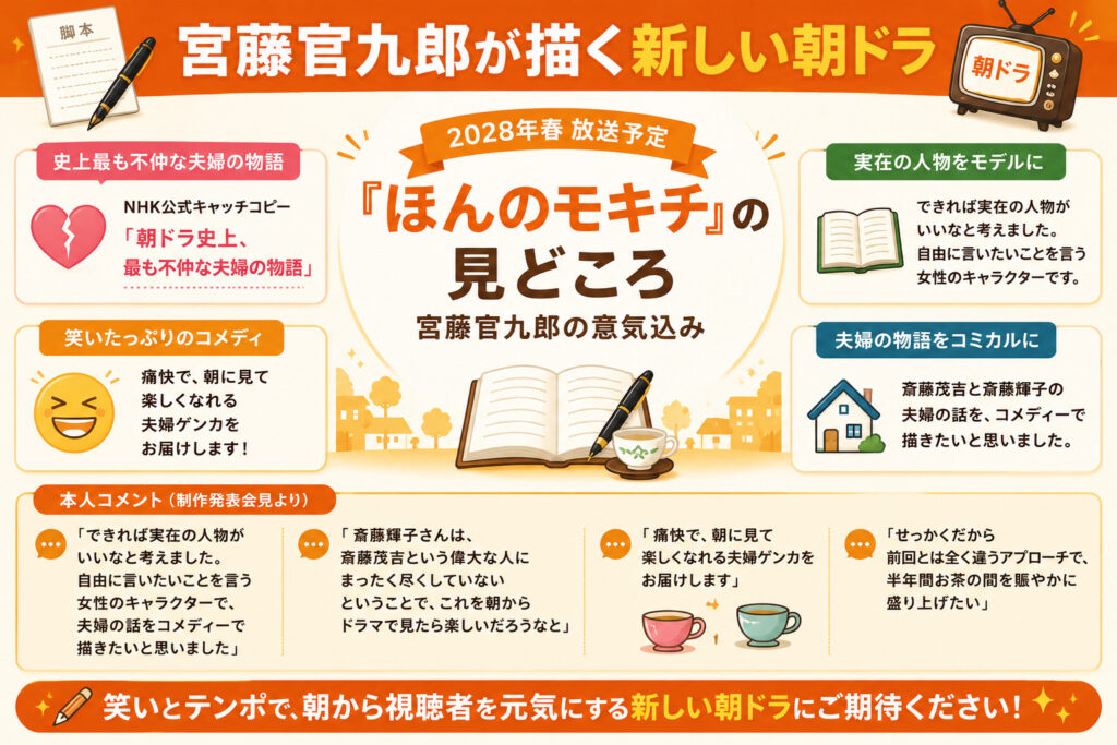 ほんのモキチへの意気込み