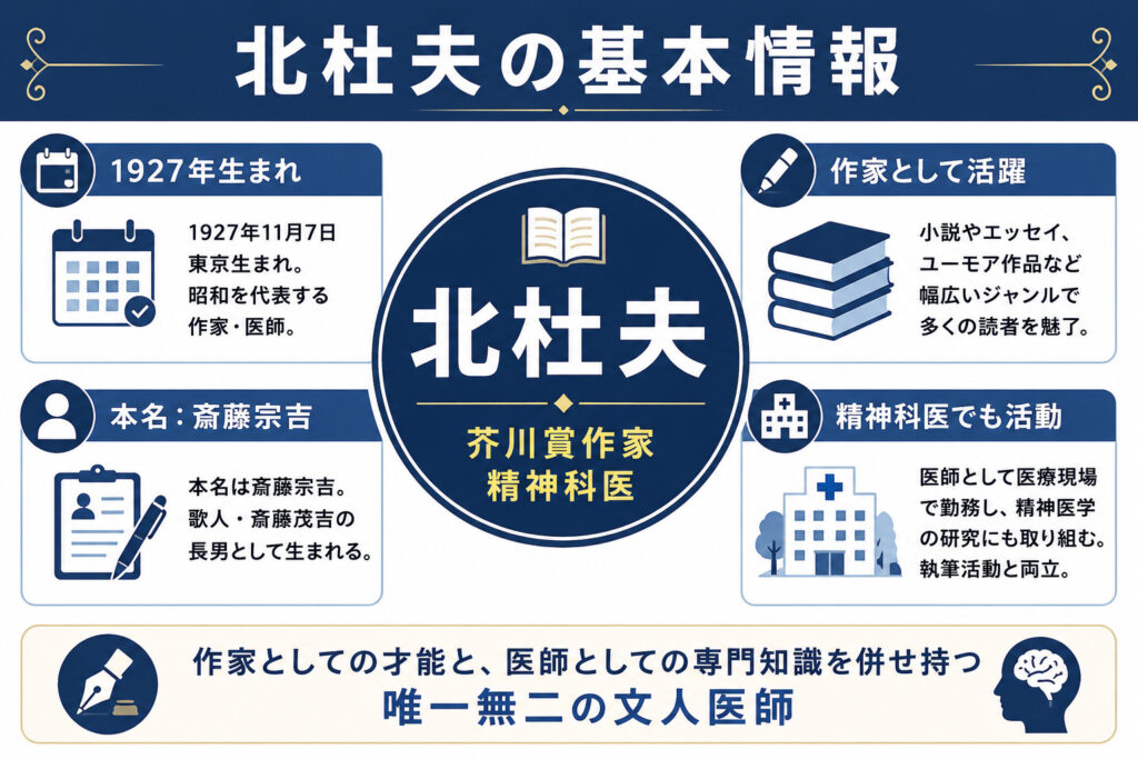 北杜夫の基本情報