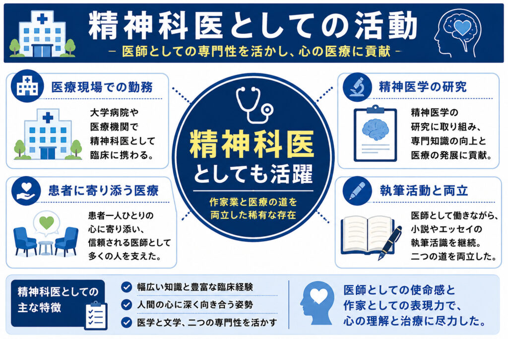 精神科医としての活動