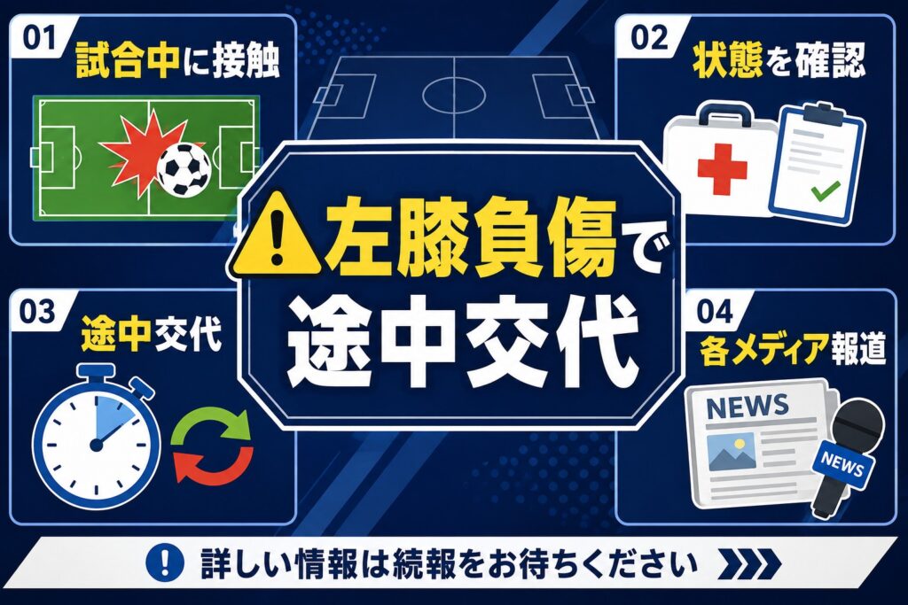 負傷の経緯(報道ベース)