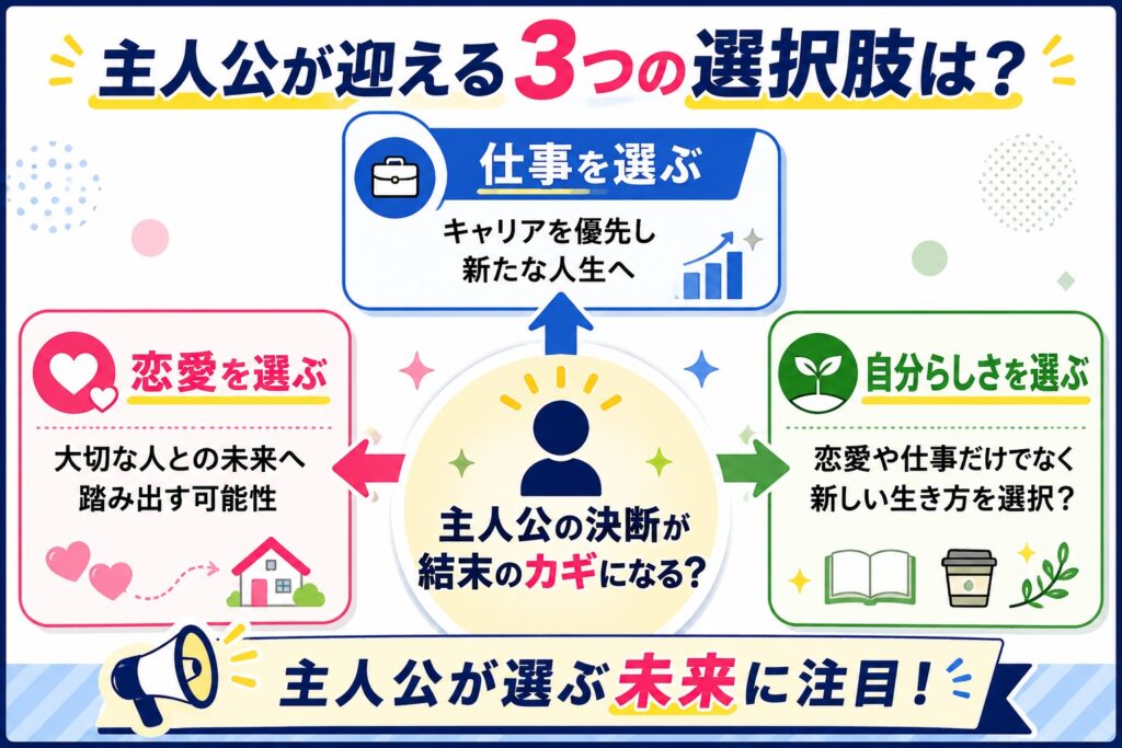 主人公の選択肢を整理