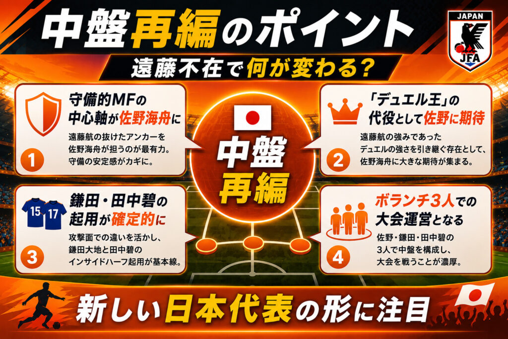 中盤再編のポイント