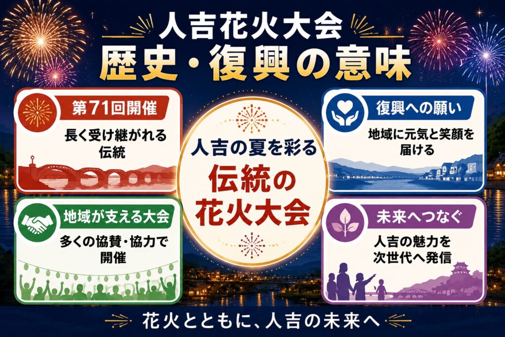 花火大会の歴史・復興の意味
