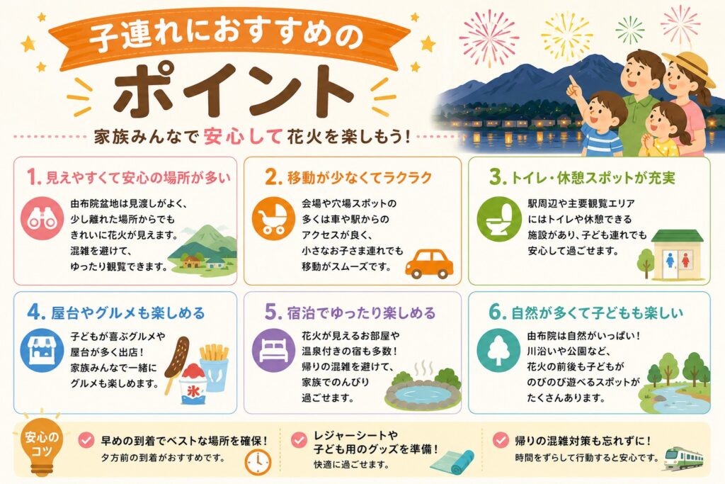 子連れにおすすめのポイント